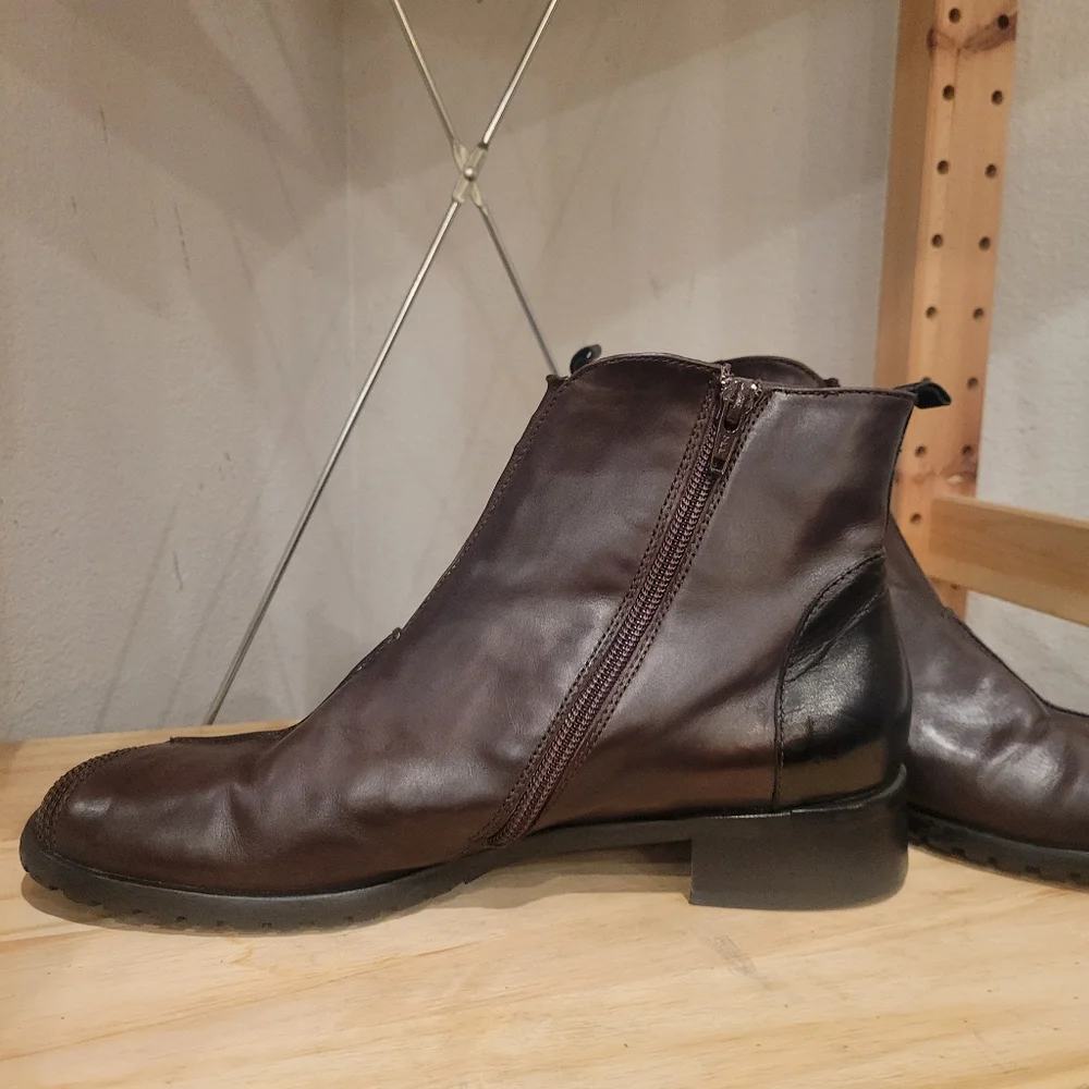 Maggie's Shoes Made in Italy Leather Boots 39 - Picture 5 of 9